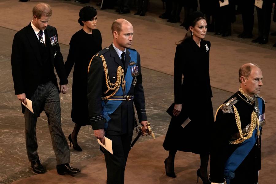 Princess Kate Wears Earrings from Queen Elizabeth II to Her Majesty's Procession