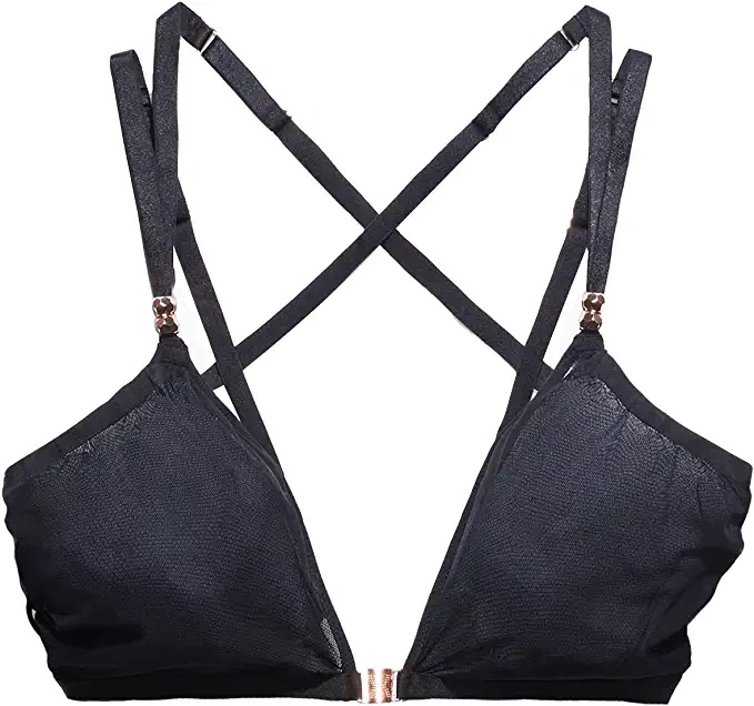 Savage X Fenty Gathered Mesh Strappy Bralette