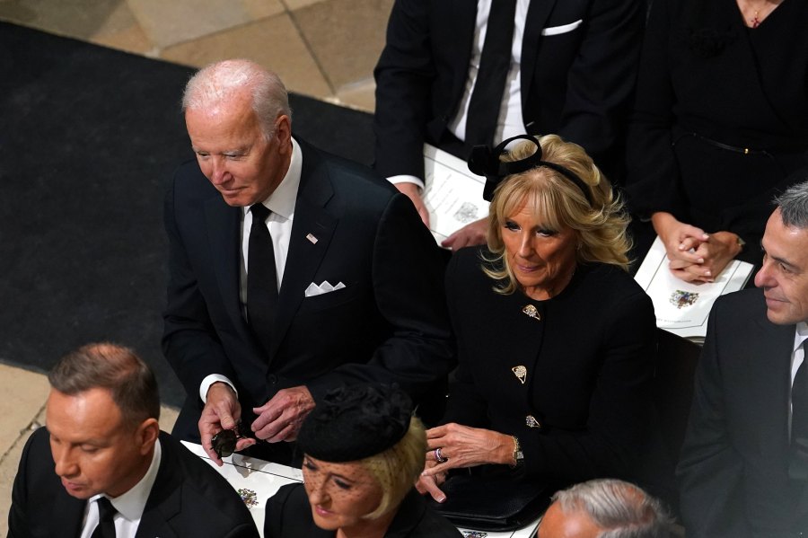 President Joe Biden and World Leaders Attend Queen Elizabeth II's Funeral in London