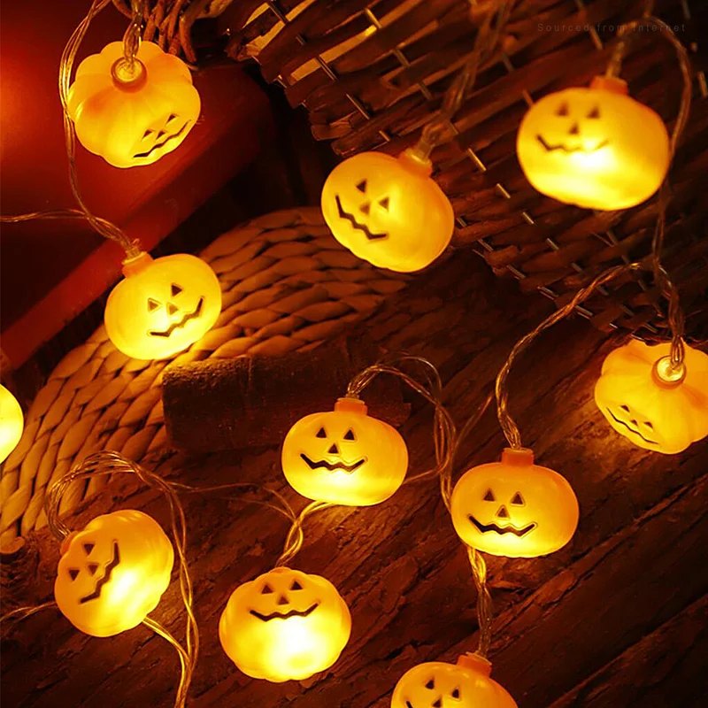 jack-o'lantern lights