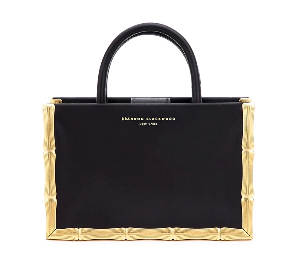 Brandon Blackwood Bamboo Leather Tote