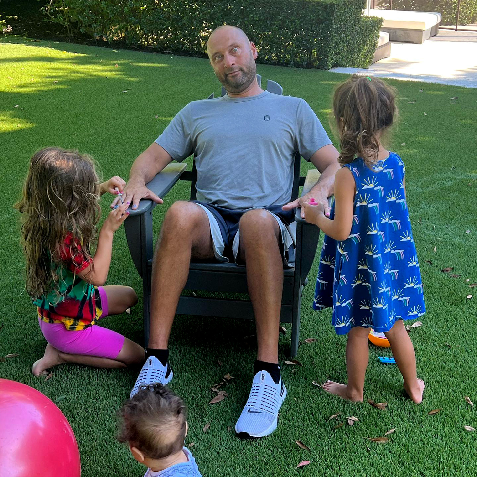 Derek Jeter Family Album With 3 Daughters