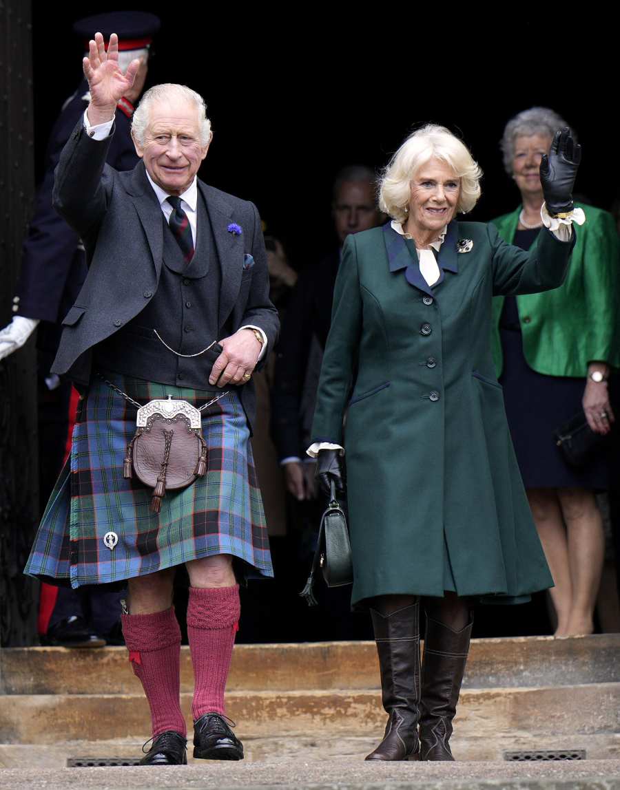 King Charles III and Queen Consort Camilla Visit Scotland for Their 1st Joint Engagement 2