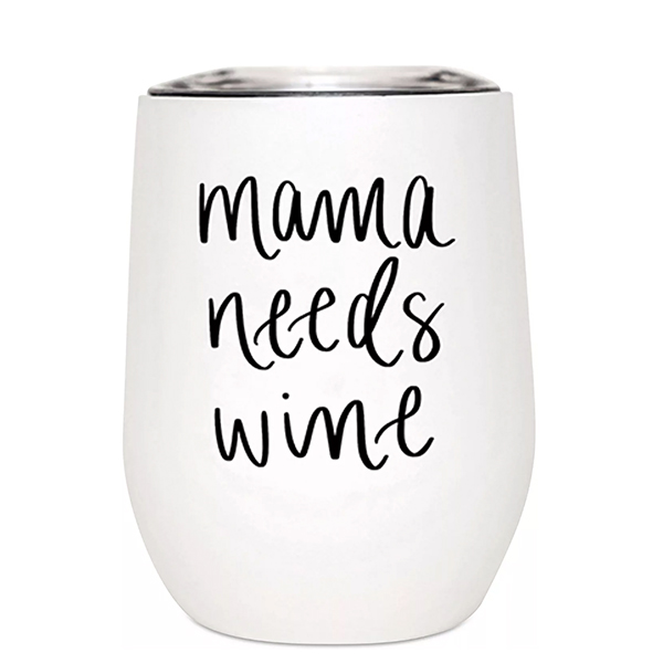 Sweet Water Decor Mom's Turn To Wine Metal Tumbler