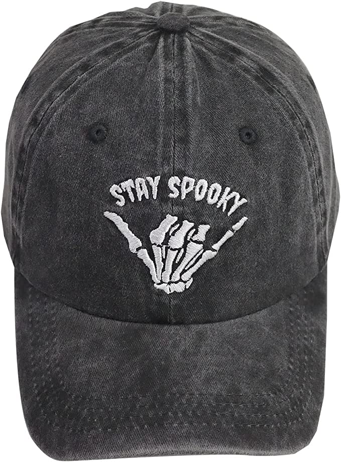 VemeQary Stay Spooky Baseball Cap