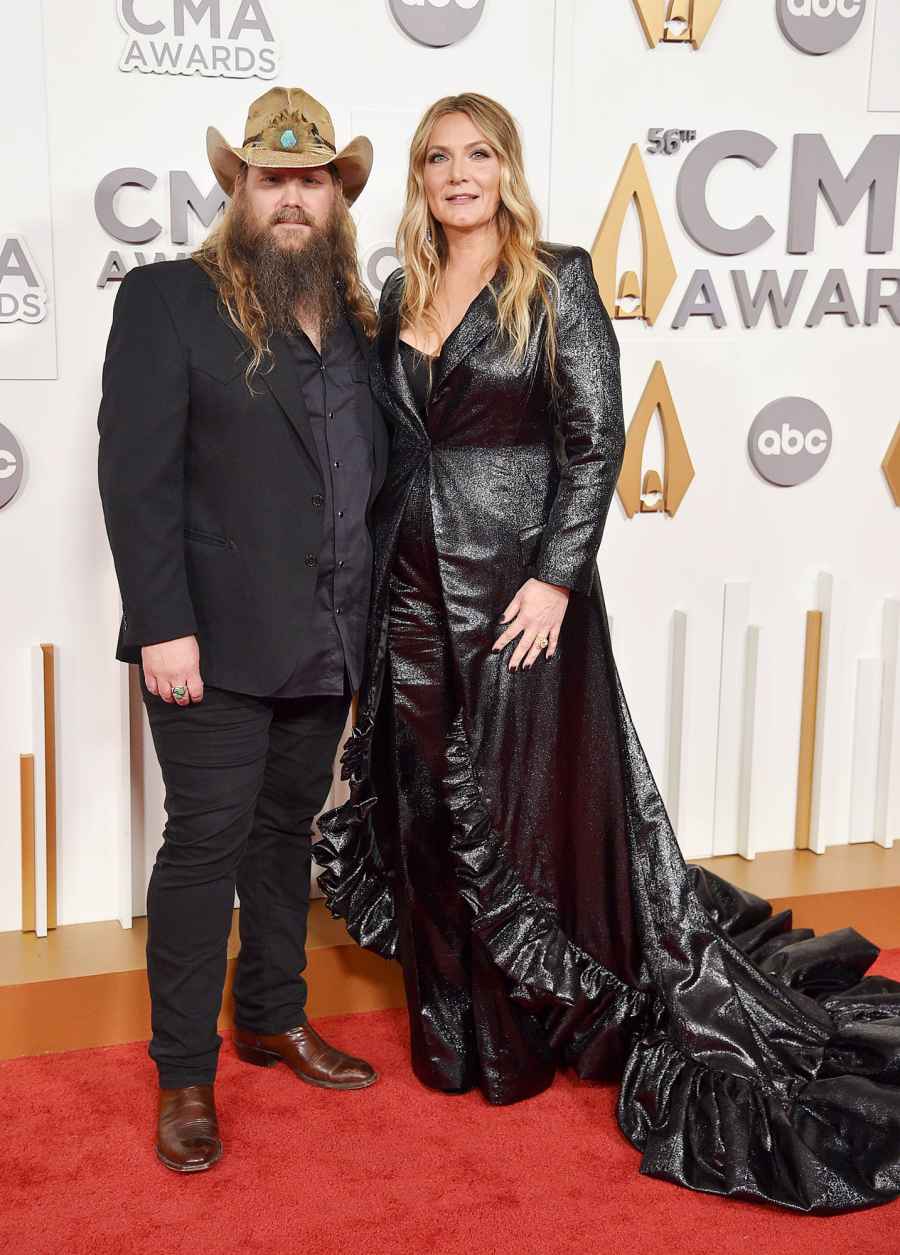 Chris Stapleton and Morgane Stapleton’s Relationship Timeline- From Duet Partners to Parents 164 56th Annual CMA Awards - Arrivals, Nashville, United States - 09 Nov 2022