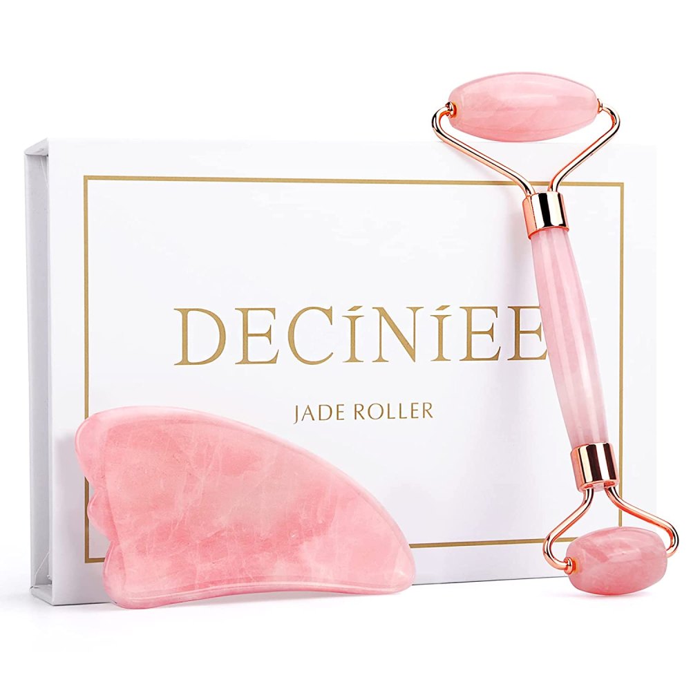 Deciniee Jade Roller and Gua Sha Set