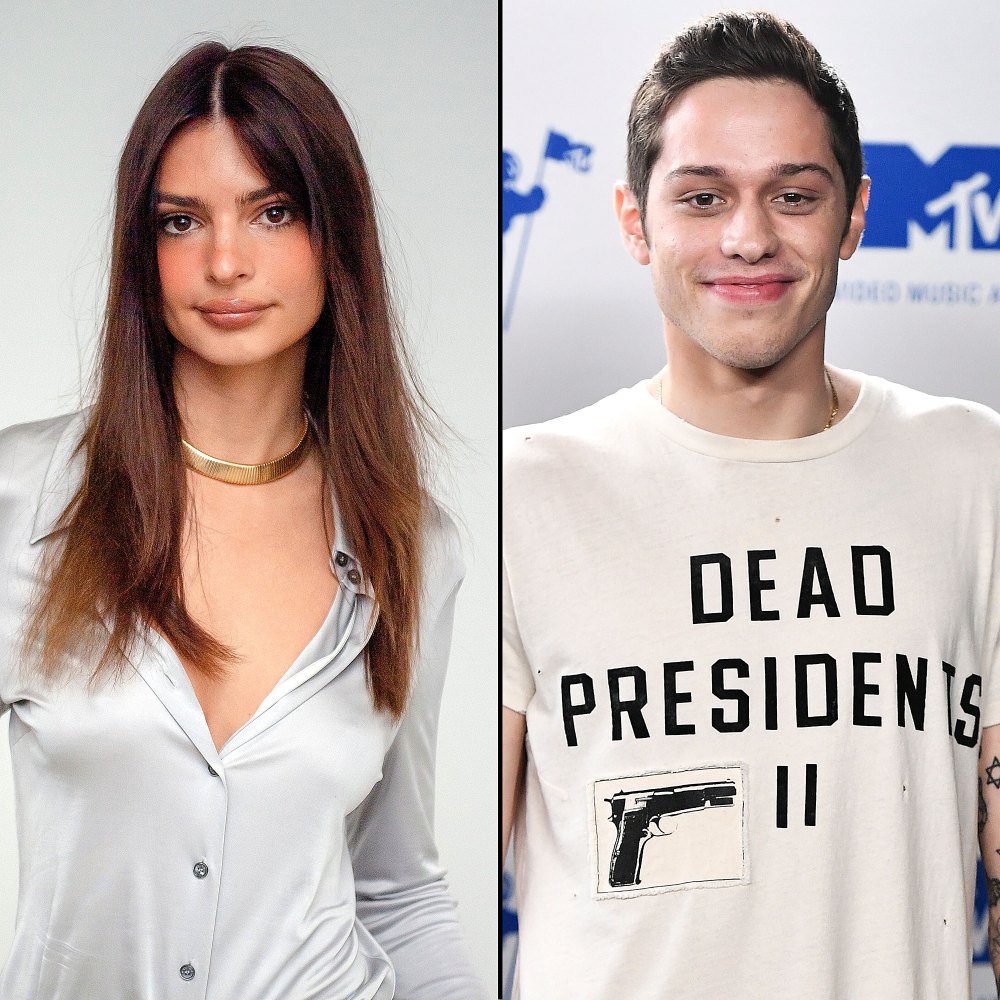 Emily Ratajkowski Subtly Reacts to Tweet About Pete Davidson Storied Dating History