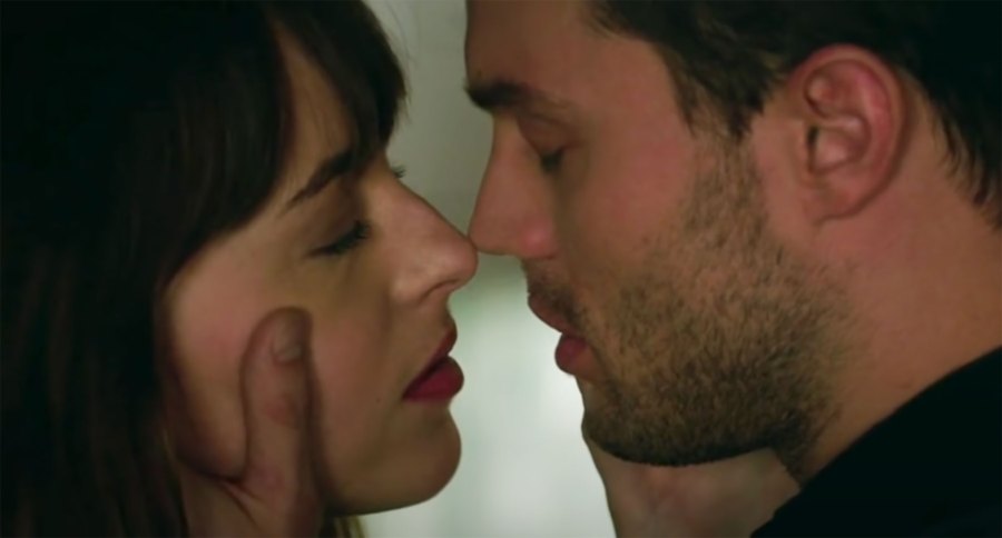 'Fifty Shades Darker' Photos: See Jamie Dornan and Dakota Johnson's Hottest Moments! pre-kiss