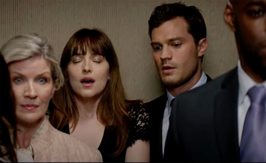 'Fifty Shades Darker' Photos: See Jamie Dornan and Dakota Johnson's Hottest Moments! elevator