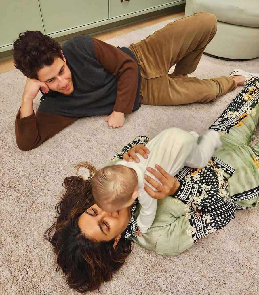 Finally Home Priyanka Chopra Reunites With Nick Jonas Daughter After Trip