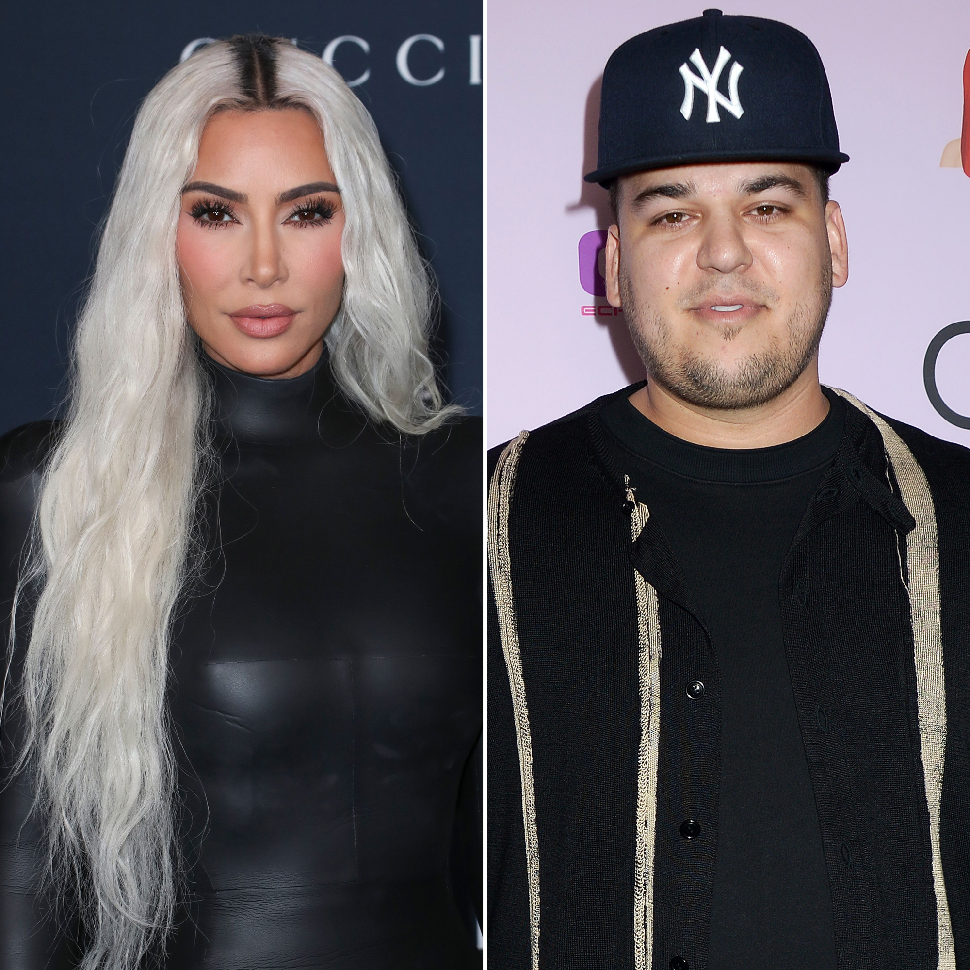 Kim Kardashian Shares Rare Photo of Rob Kardashian