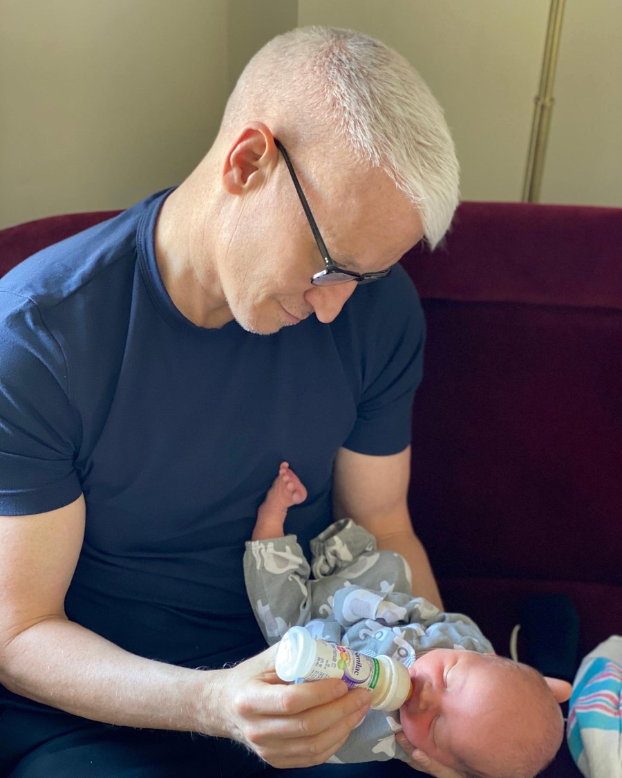 CNN Anchor Anderson Cooper's Family Album With Sons Wyatt and Sebastian