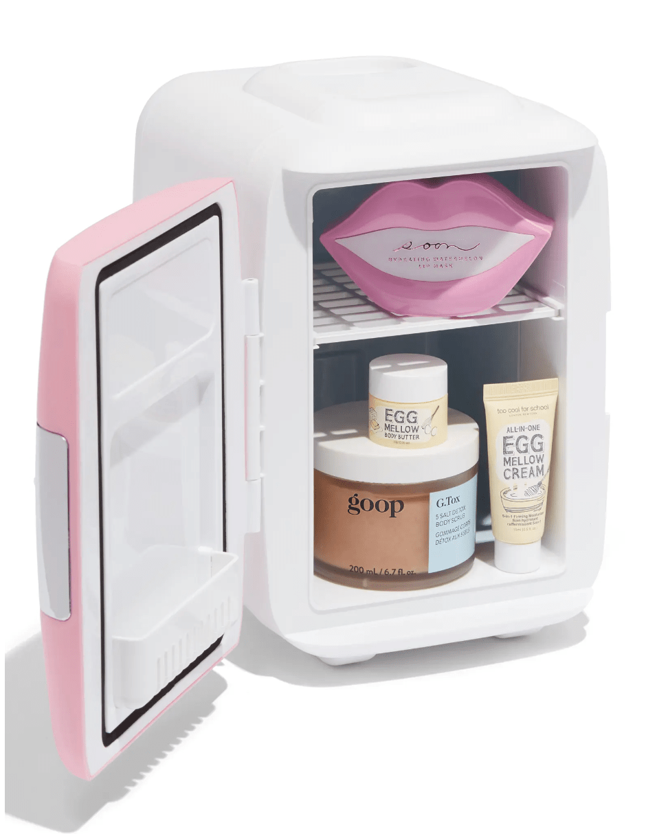 COOLULI 4L Thermoelectric Mini Beauty Fridge & Warmer