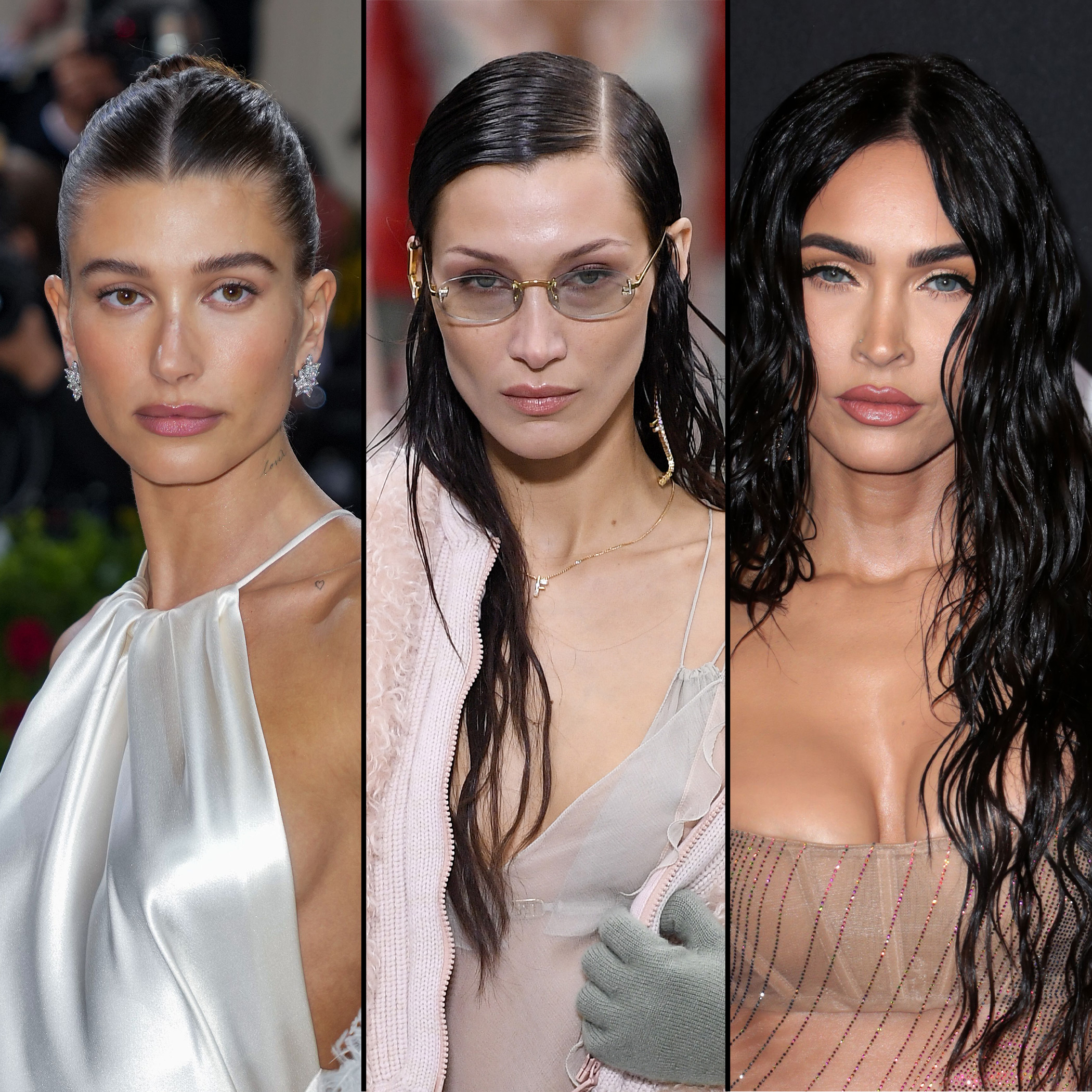 Celebrities Rocking the Wet Hair Look- Kim K, More. - 395