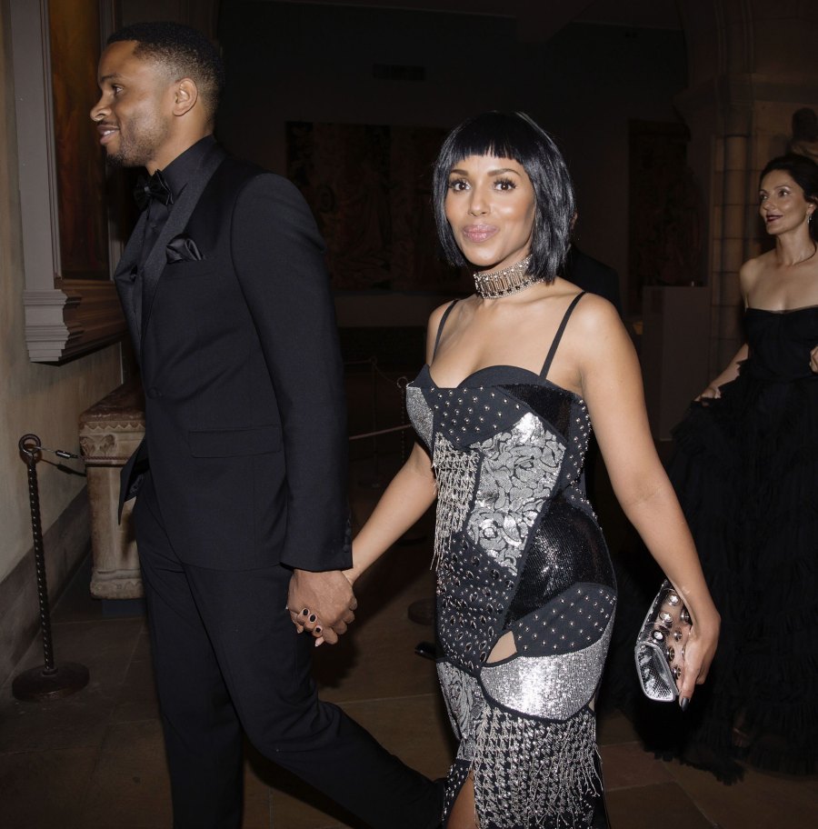 Kerry Washington and Husband Nnamdi Asomugha's Relationship Timeline short bobbed hair with bangs