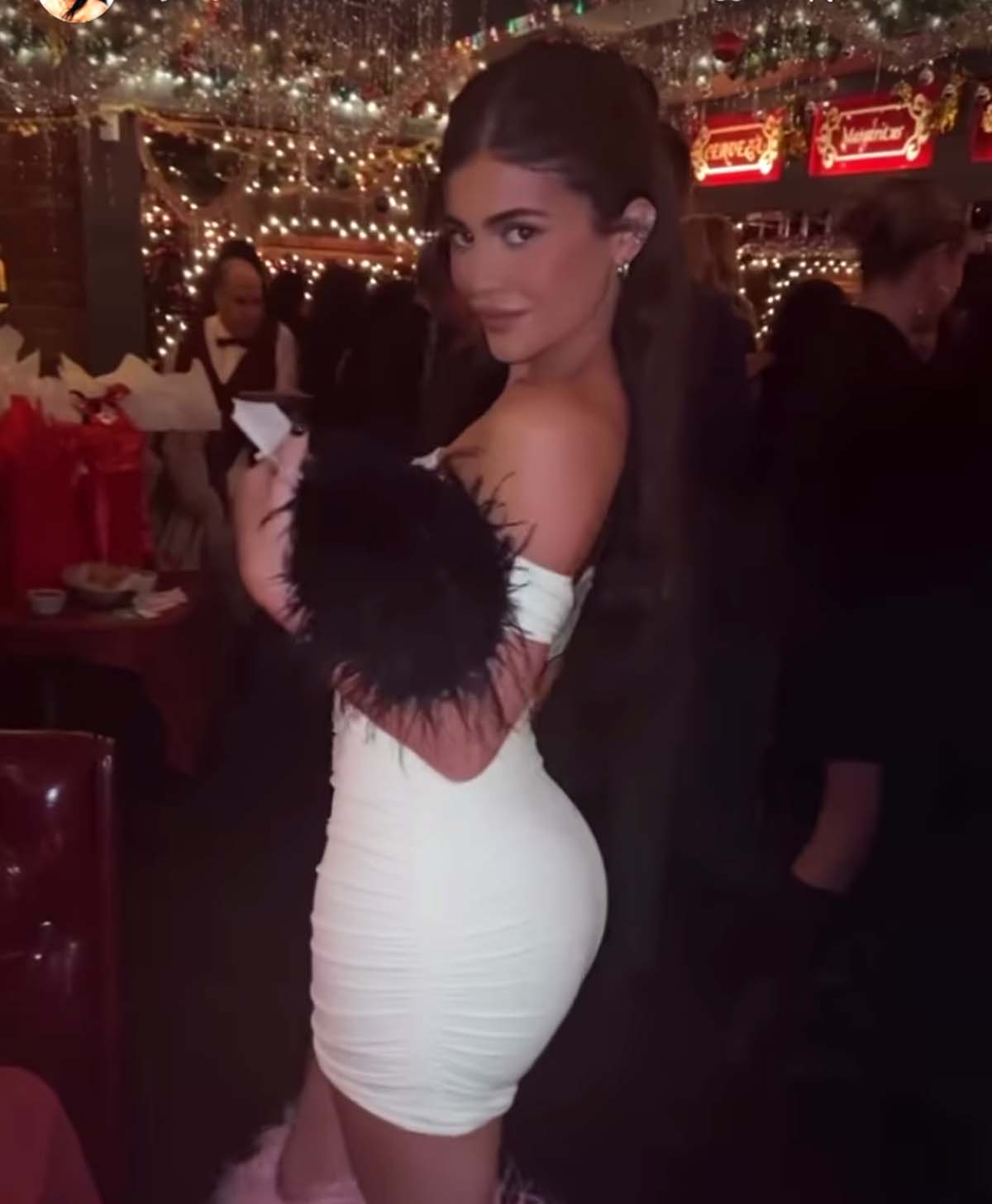 Kylie Jenner Offers a Glimpse at Kardashian-Jenner Work Christmas Party