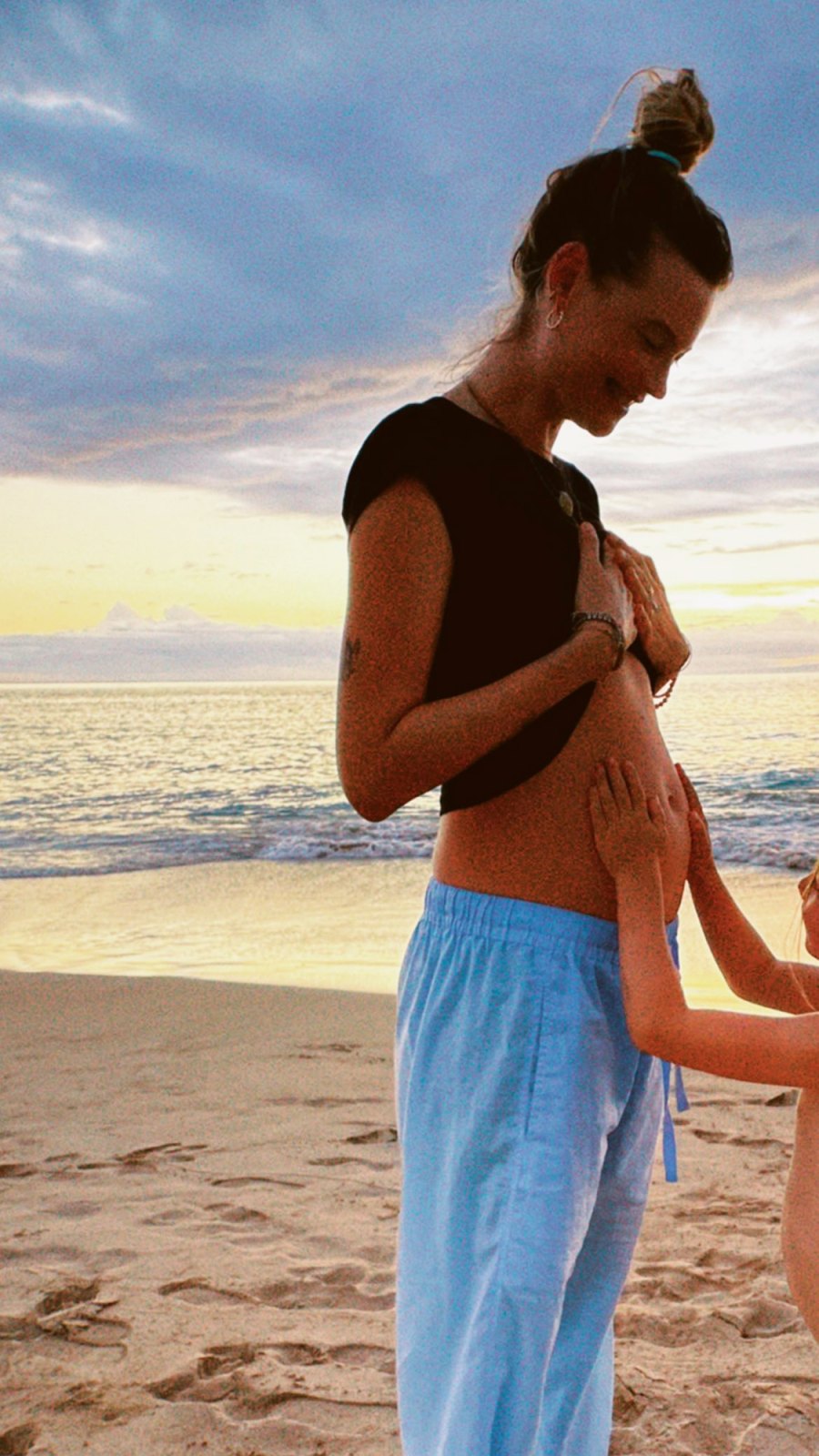 Almost There! Pregnant Behati Prinsloo's Baby Bump Album Ahead of 3rd Child