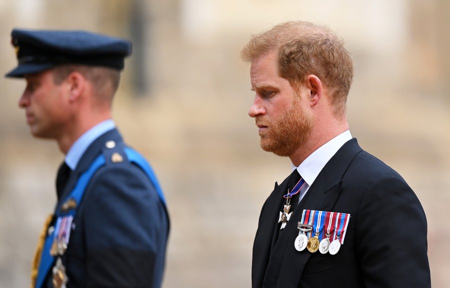 Prince Harry and Father King Charles III's Ups and Downs Through the Years- A Timeline - 267 The State Funeral of Her Majesty The Queen, Procession from Wellington Arch to Windsor, London, UK - 19 Sep 2022