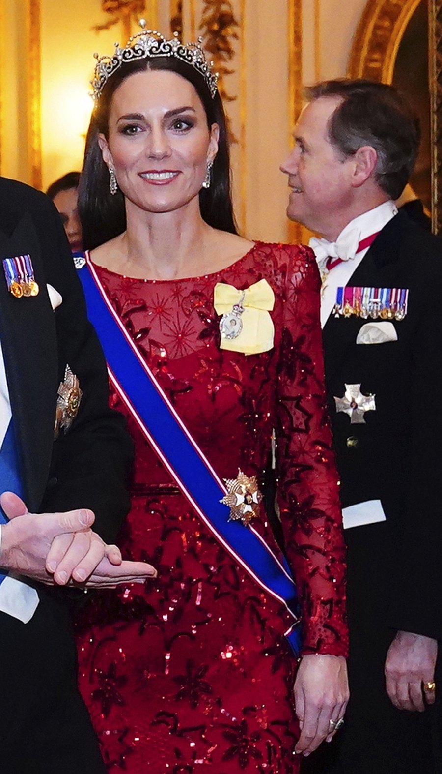 Princess Kate Tiara 755 Royals, London, United Kingdom - 06 Dec 2022 Britain's Kate, Princess of Wales during a Diplomatic Corps reception at Buckingham Palace in London