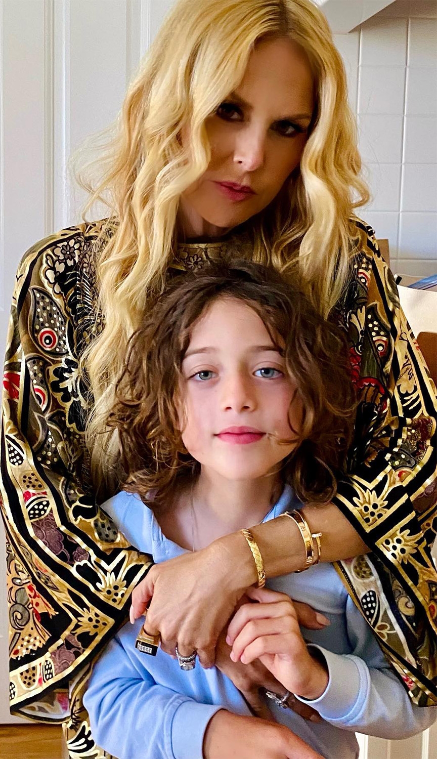 Rachel Zoe and Son