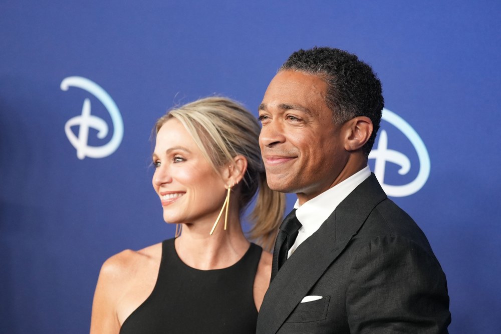 TJ Holmes and Amy Robach