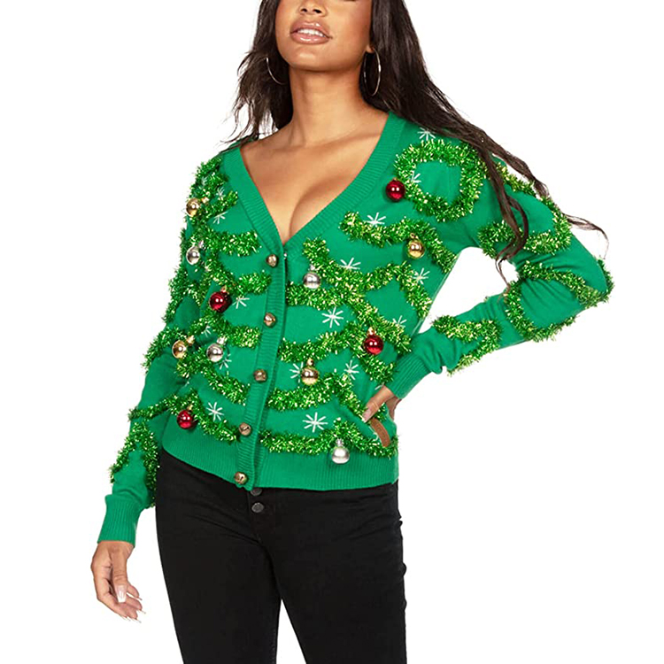 Christmas tree sweater