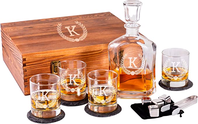 whiskey decanter set