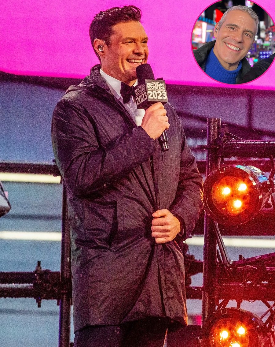 Andy Cohen and Ryan Seacrest’s Relationship Through the Years- Everything We Know - 635 2023 NYE Celebration Times Square, New York, United States - 01 Jan 2023