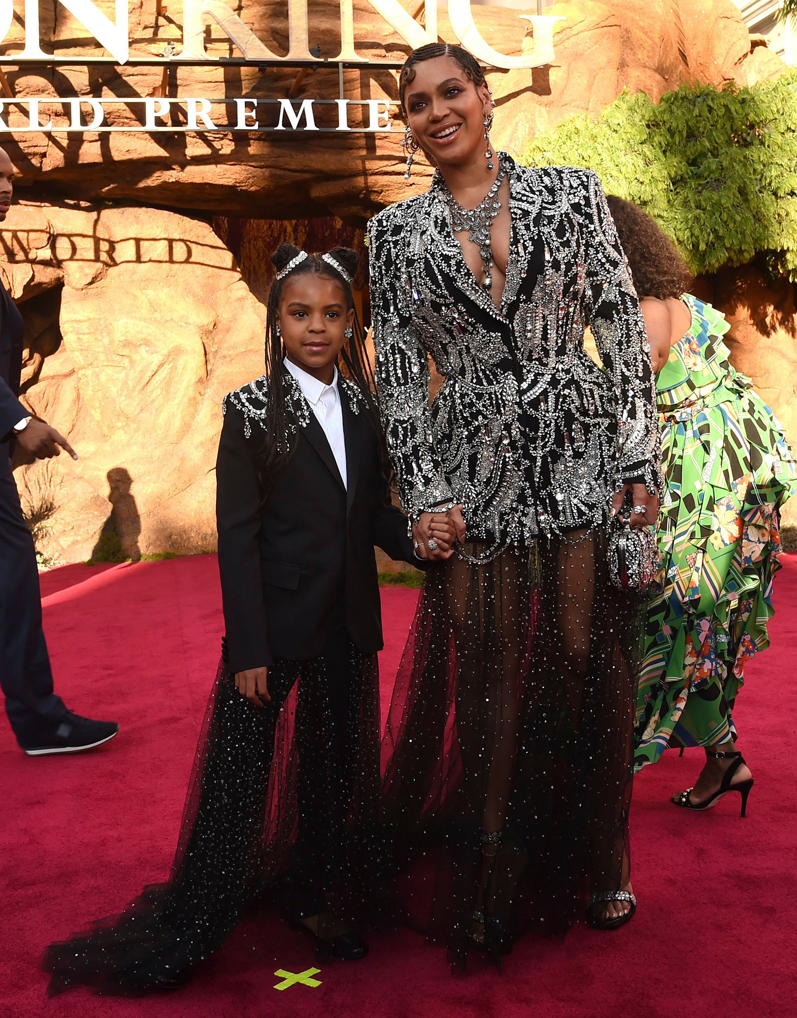 Blue Ivy and Beyonce