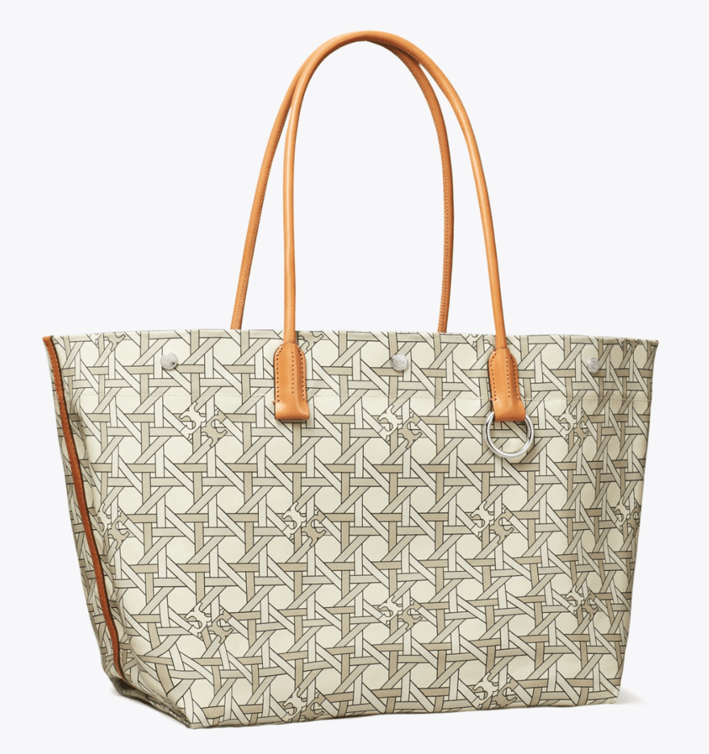 Canvas Basketweave Tote