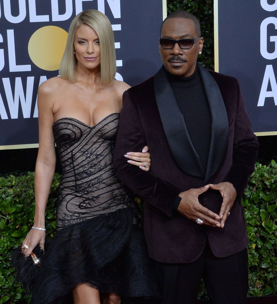 Eddie Murphy’s Family Guide: Meet His 10 Children grey black dress