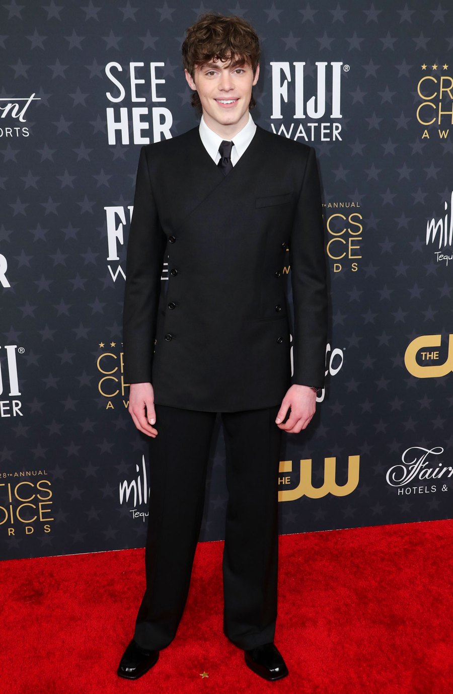 Jack Champion Red Carpet Critics' Choice Awards 2023