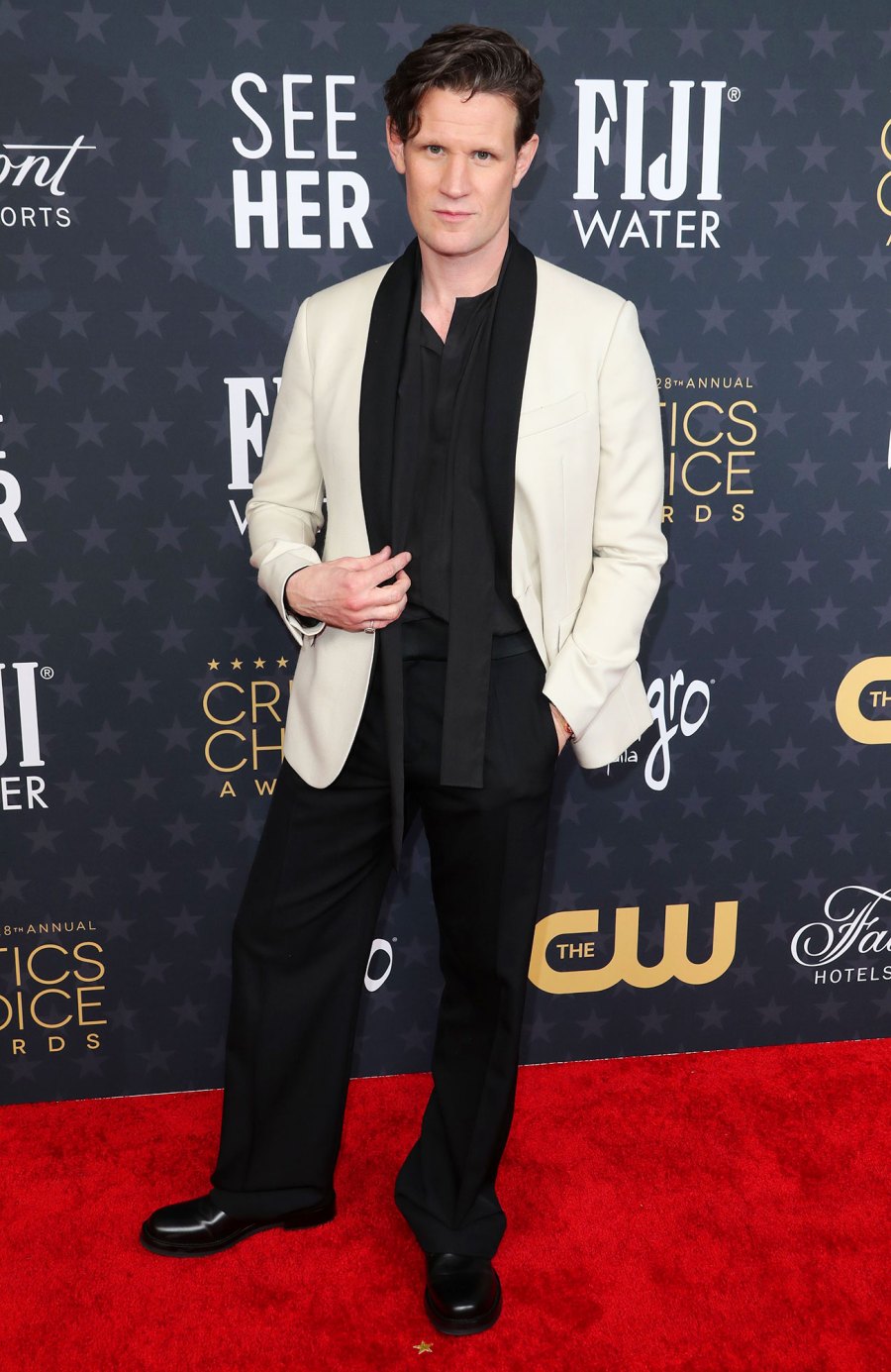 Matt Smith Red Carpet Critics' Choice Awards 2023