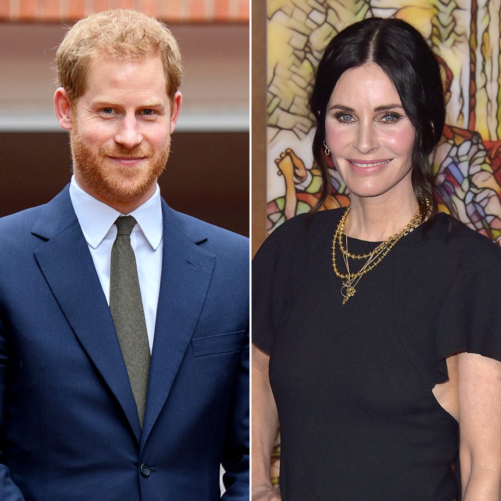 Prince Harry Recalls Doing ‘Chocolate Mushrooms’ While Staying at Courteney Cox’s House, Reveals Crush on the ‘Friends’ Actress