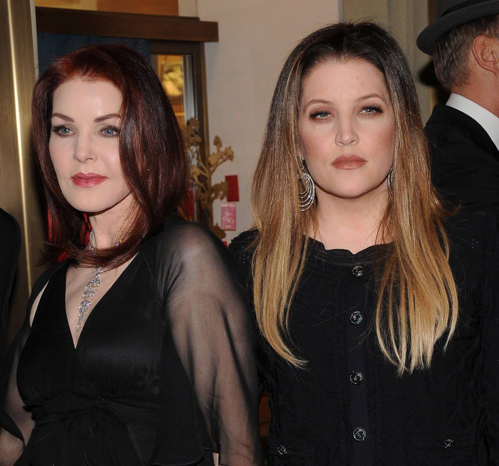 Priscilla Presley Mourns Daughter Lisa Marie Presley After Death: Read Statement p: Priscilla Presley Breaks Silence After Daughter Lisa Marie's Death black dresses