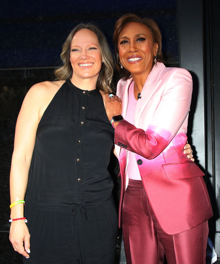 Robin Roberts 20th Anniversary at Robin Roberts, Amber Laign Relationship Timeline - 661 Good Morning America Celebration, New York, USA - 14 Apr 2022