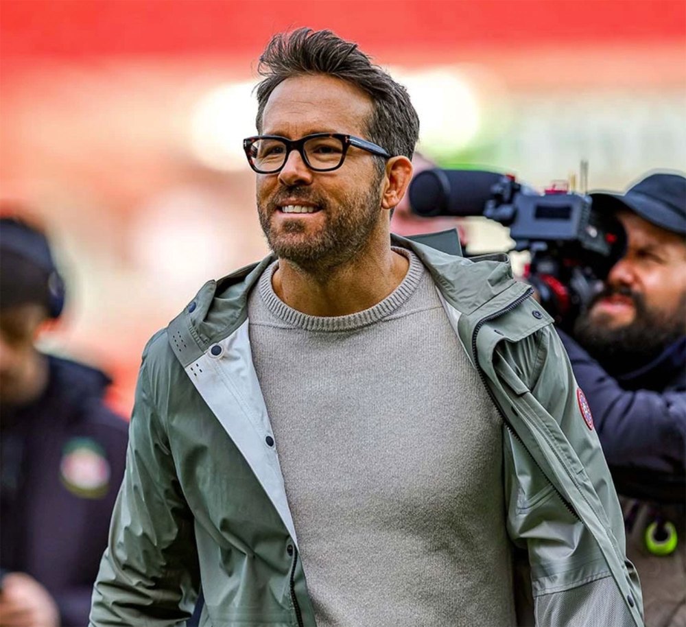 Ryan Reynolds Brings His and Blake Lively's 8-Year-Old Daughter James to Wrexham Soccer Game: Photos