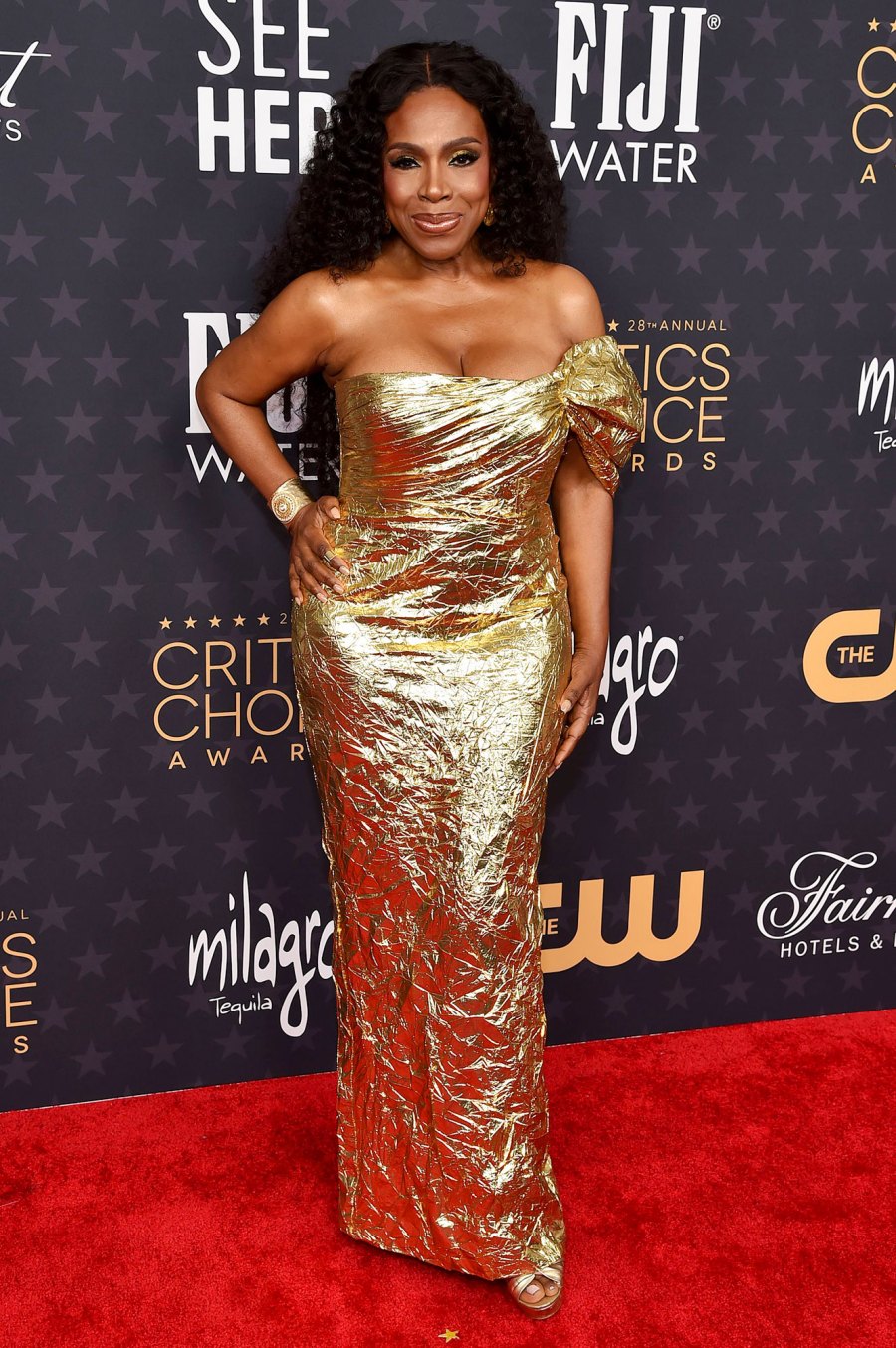 Sheryl Lee Ralph Red Carpet Critics' Choice Awards 2023