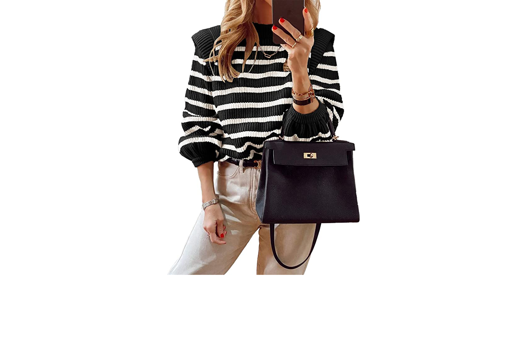 striped sweater