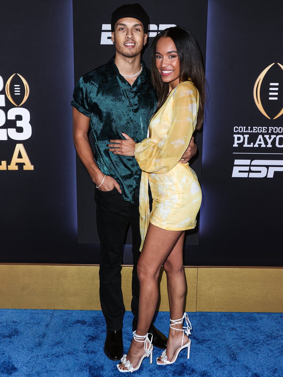 Touchdown! Brandon Jones and Serene Russell Attend College Football Playoff Event