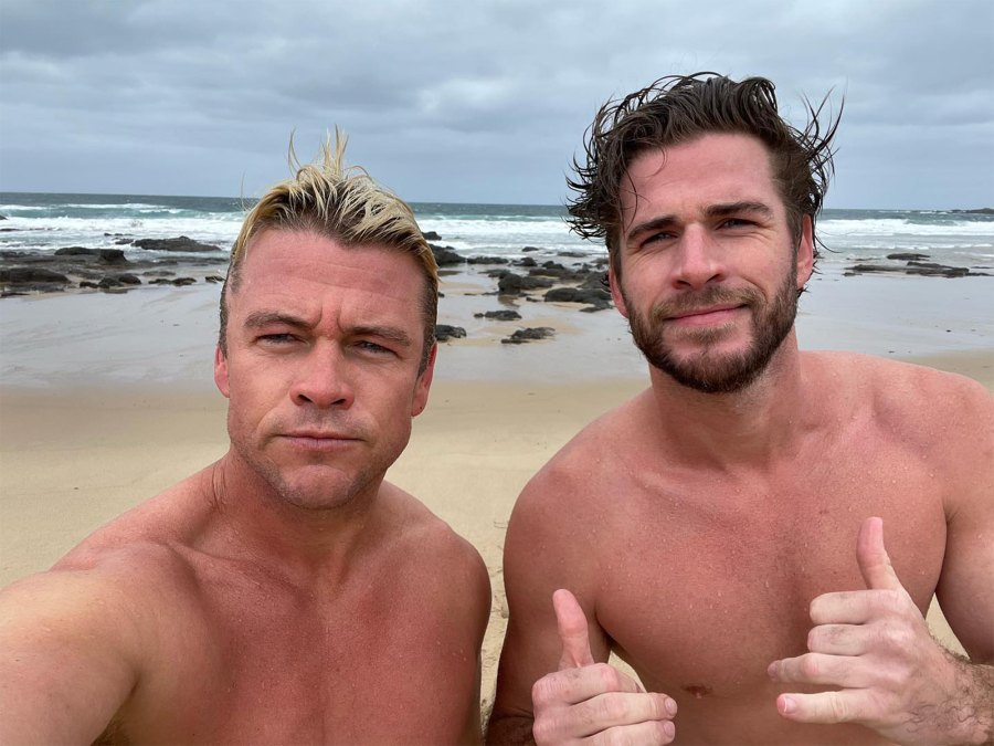 Liam Hemsworth Surfs Up