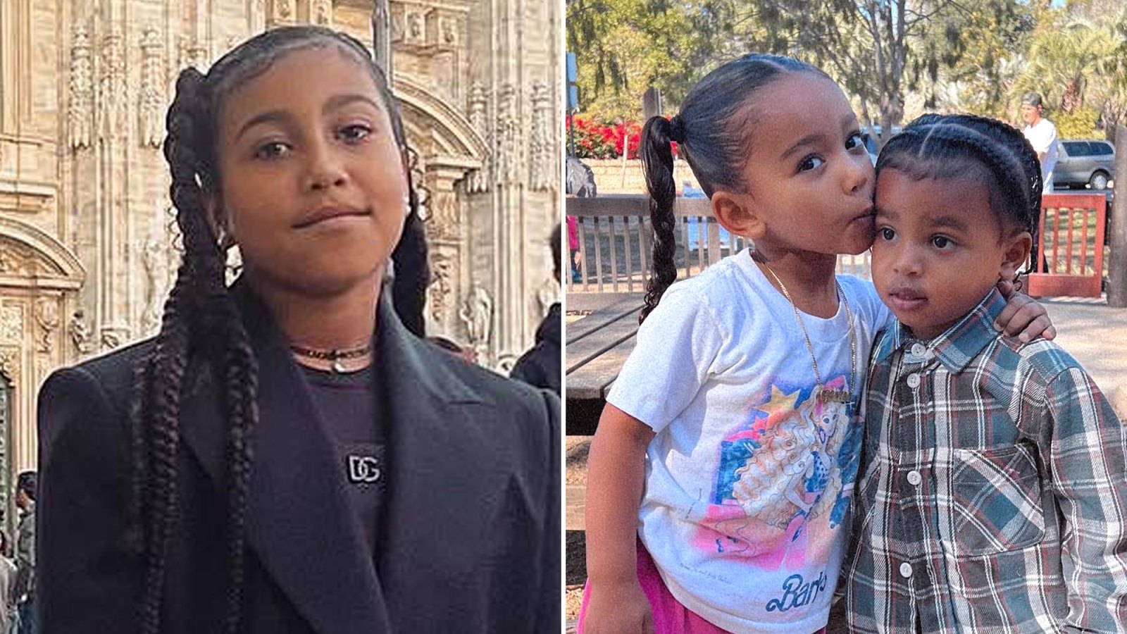 North West Teaches Siblings Chicago and Psalm How to Make Milkshakes In Adorable TikTok