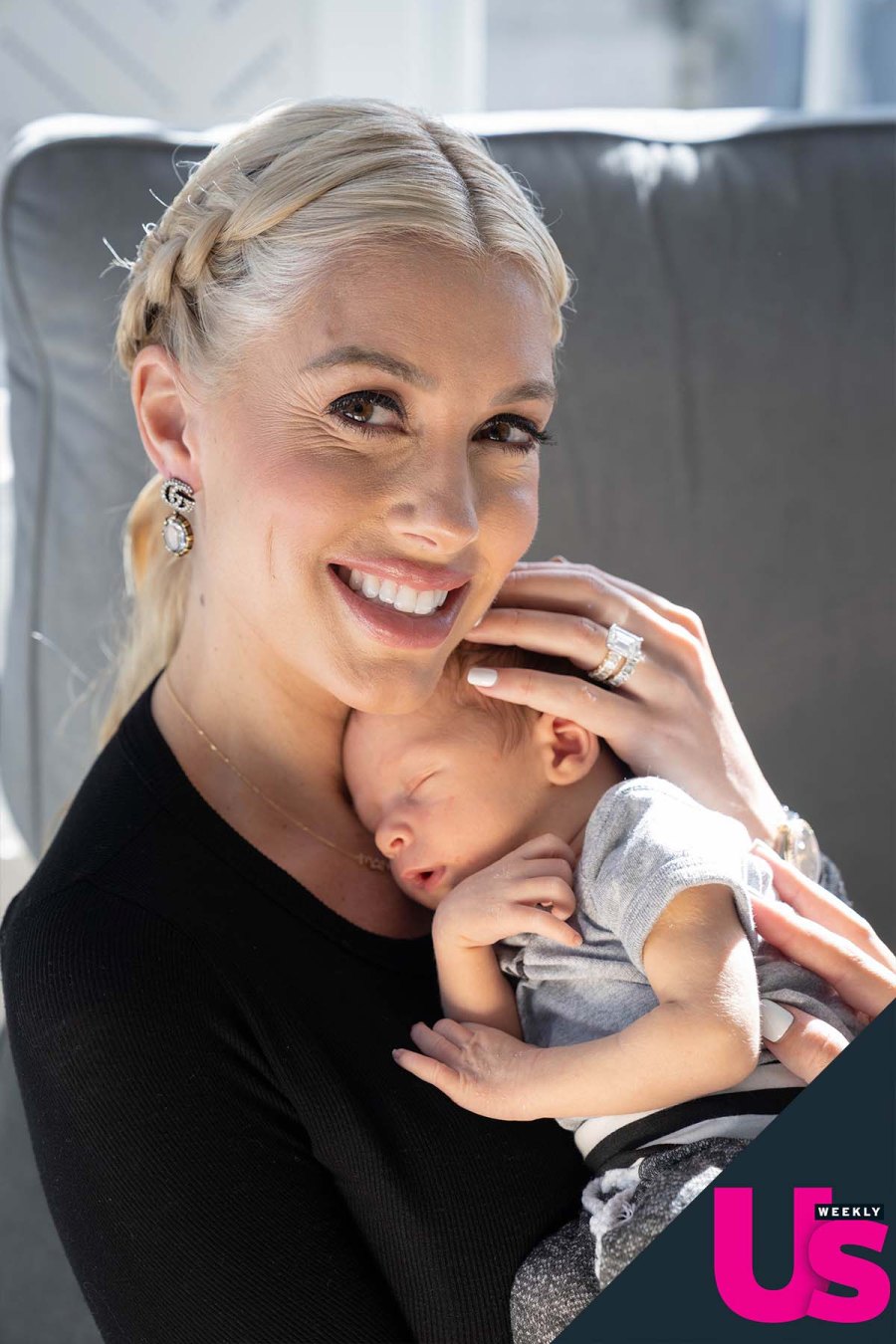 1st Photos! Heather Rae Young, Tarek Officially Introduce Son Tristan