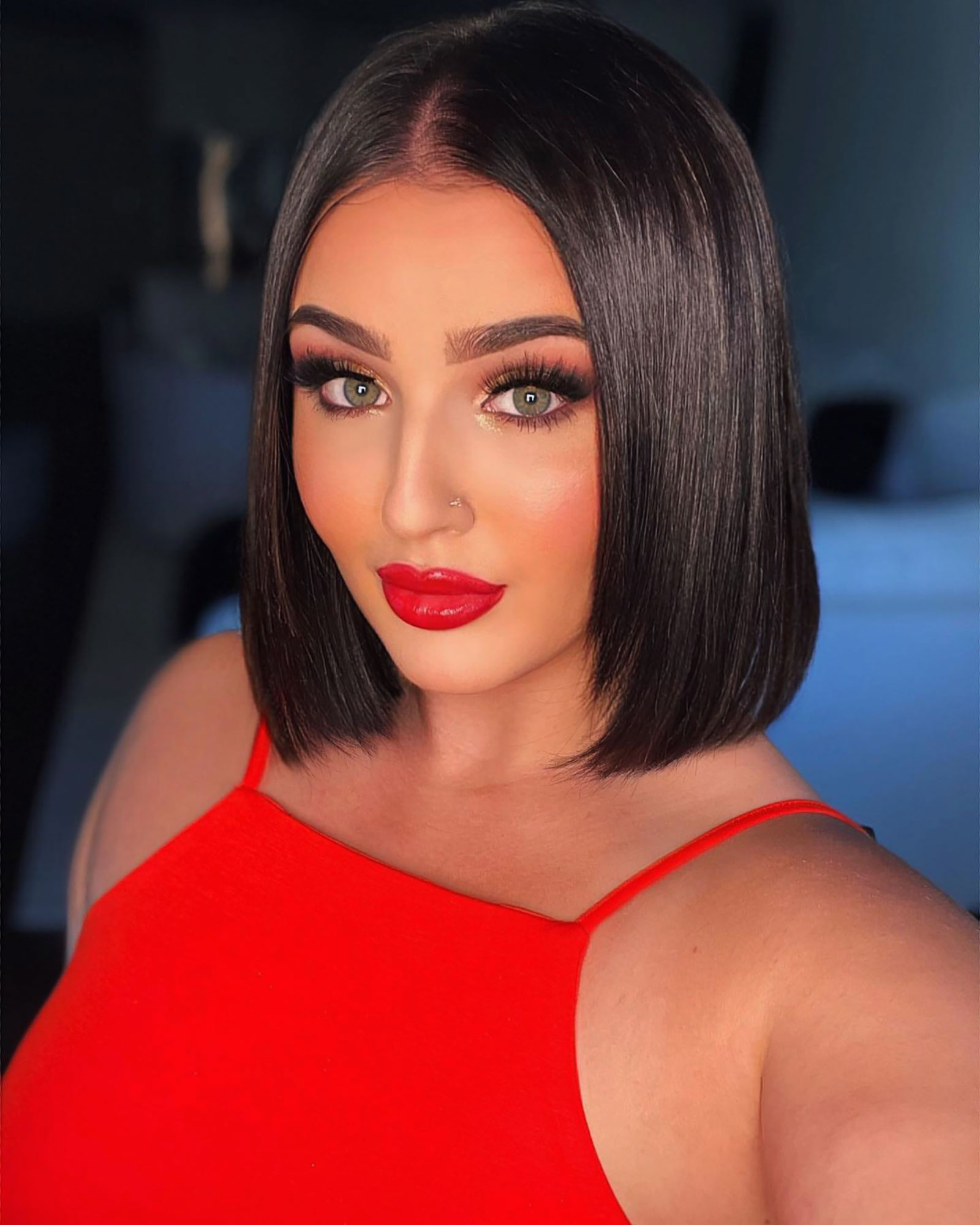 5 things about Mikayla Nogueira red dress