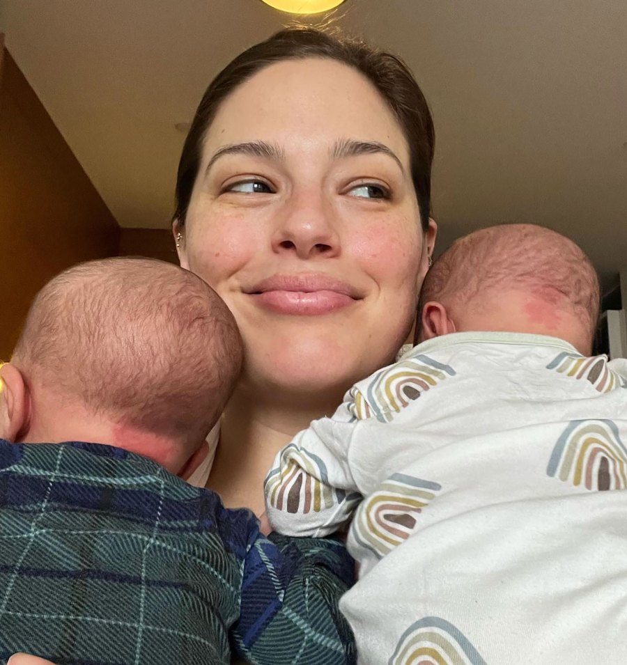 Ashley Graham Motherhood Quotes plaid shirt