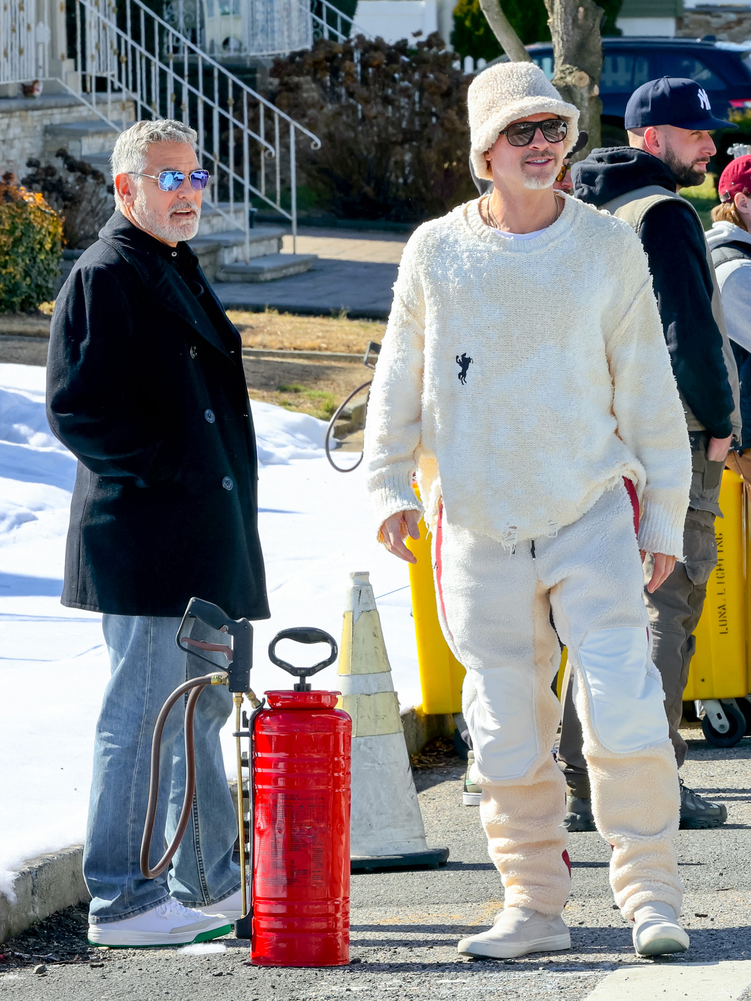 Brad Pitt in NYC