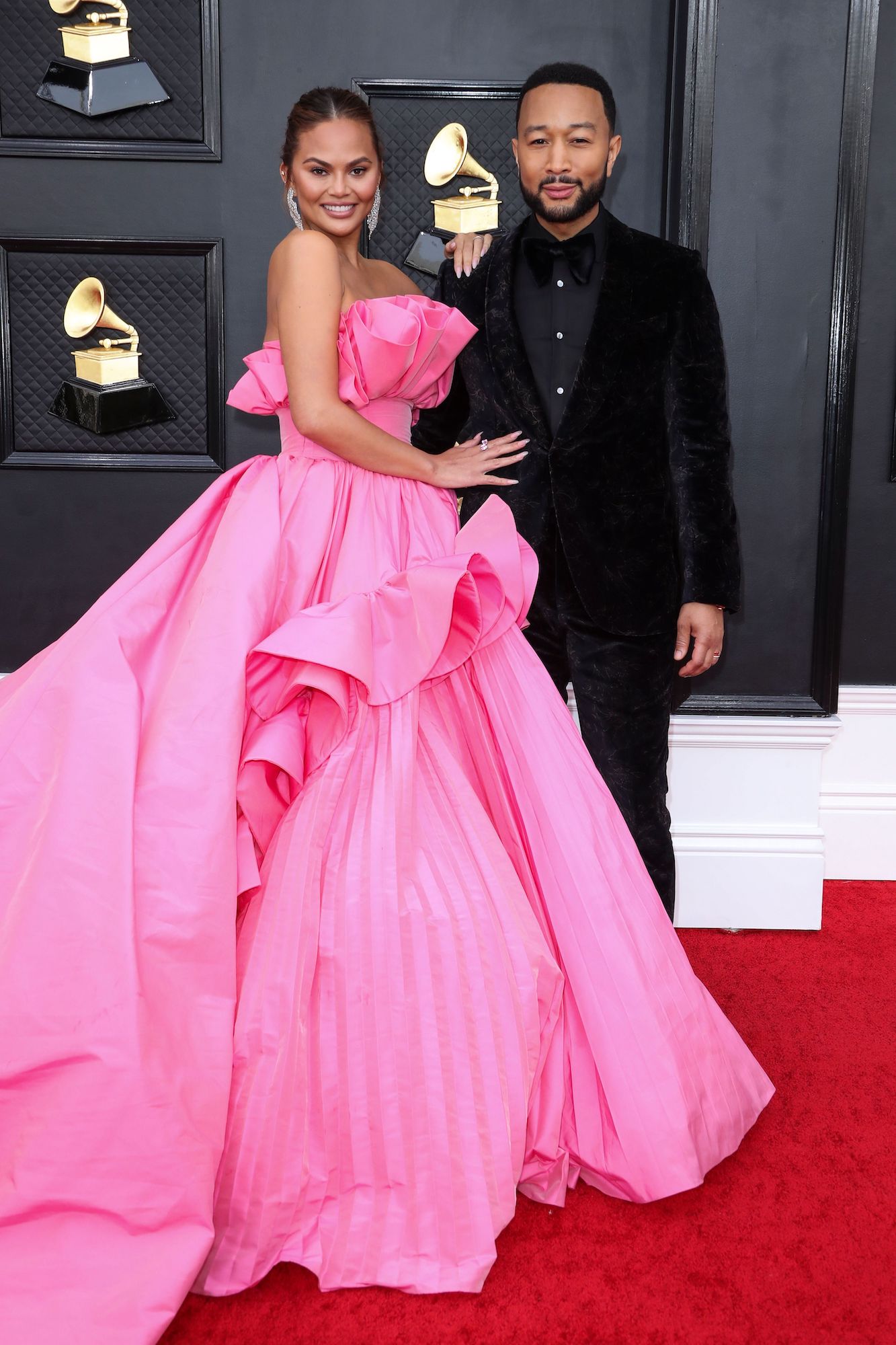 Chrissy Teigen Reveals She's Not at the 2023 Grammys, But Is 'Cheering On' Husband John Legend