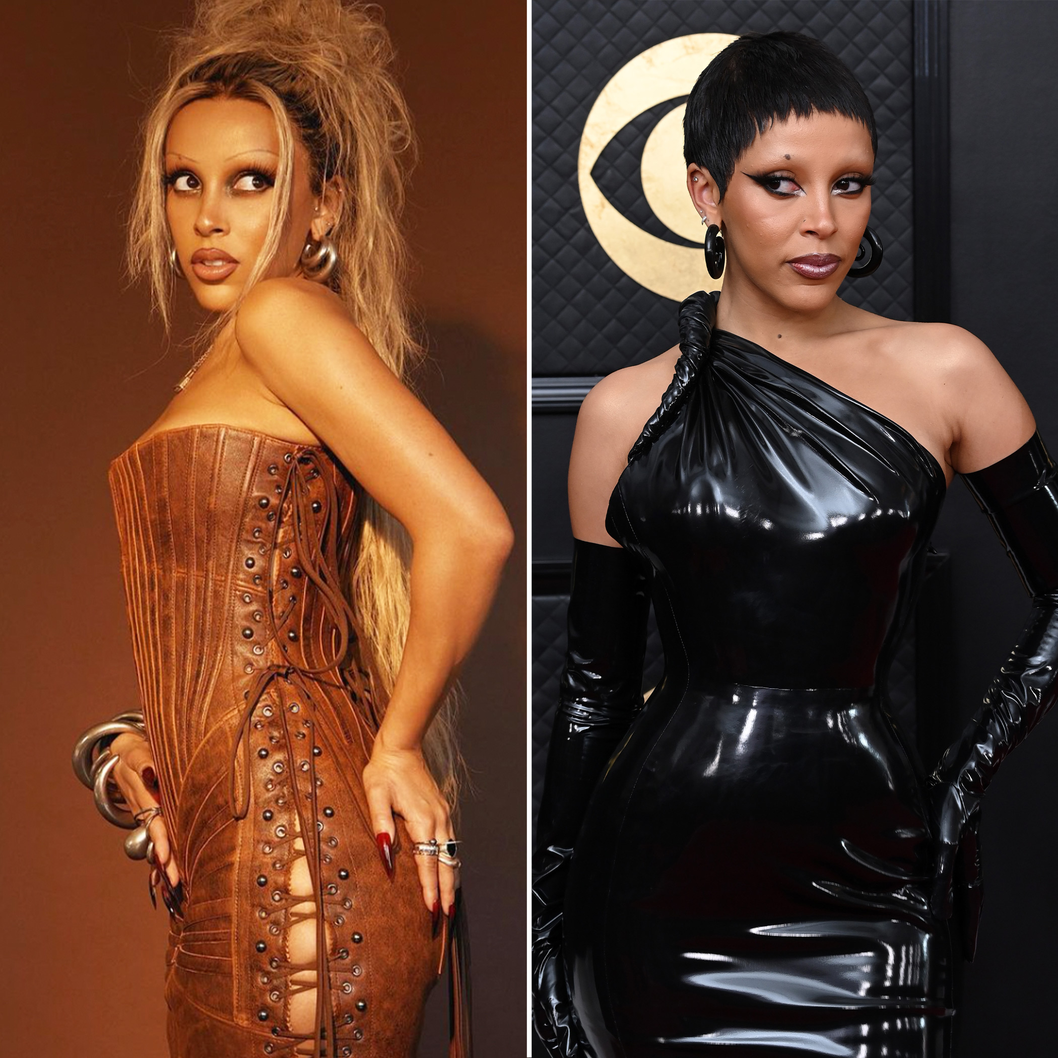 All the Details on Doja Cat’s Grammys Hair