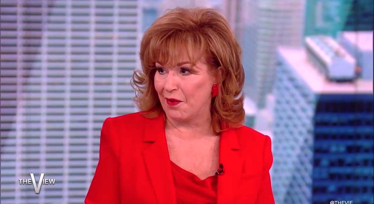 Joy Behar Suffers Wardrobe Malfunction